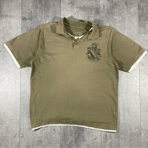 Y2k Nevada Skull Polo Shirt